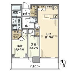 パークタワー勝どきミッドの物件間取画像